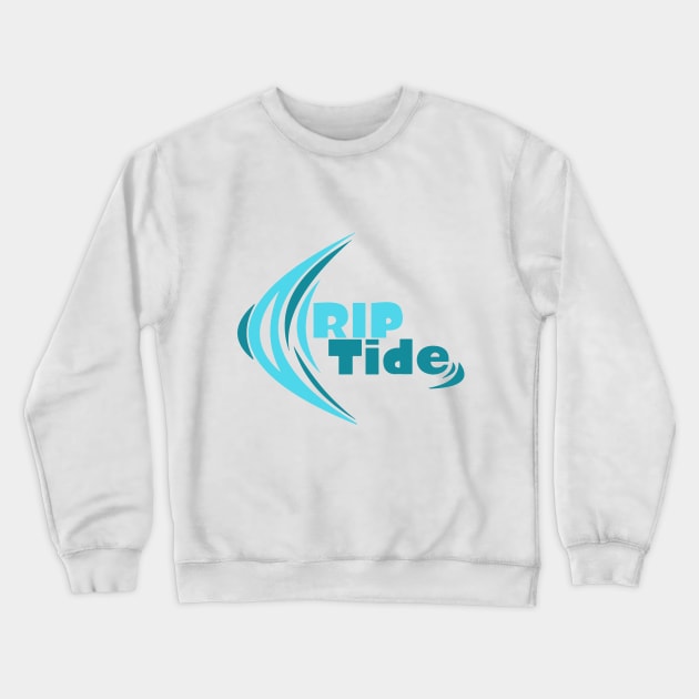 RIP Tide Logo Crewneck Sweatshirt by CalamarCat